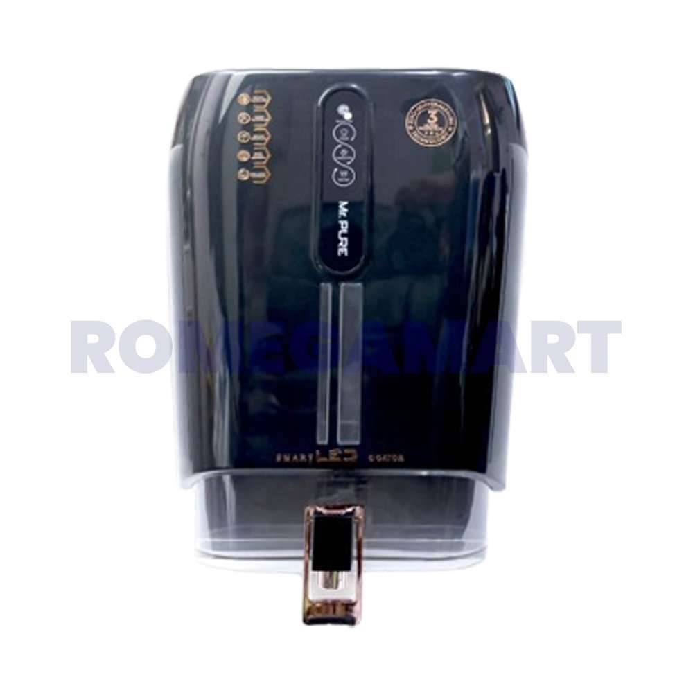 Mr Pure Water Purifier With Smart LED Indicator 10 Liter Storage Black Color For Home Use 