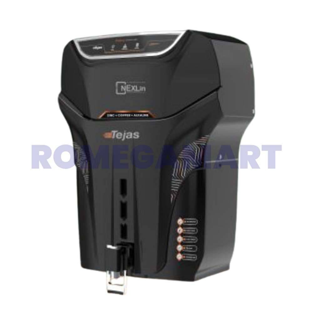 Nexlin Tejas Half Thermocol Black Color RO+UV+COPPER+ALKLINE+TDS RO Water Purifier For Home 