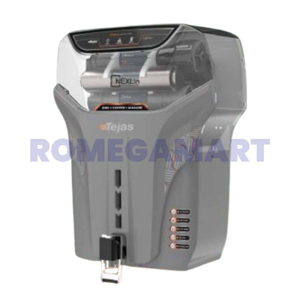 Nexlin Tejas Half Thermocol Grey Transparent Color RO+UV+UF+TDS+ALKLINE+COPPER+MINERAL RO Water Purifier For Home 