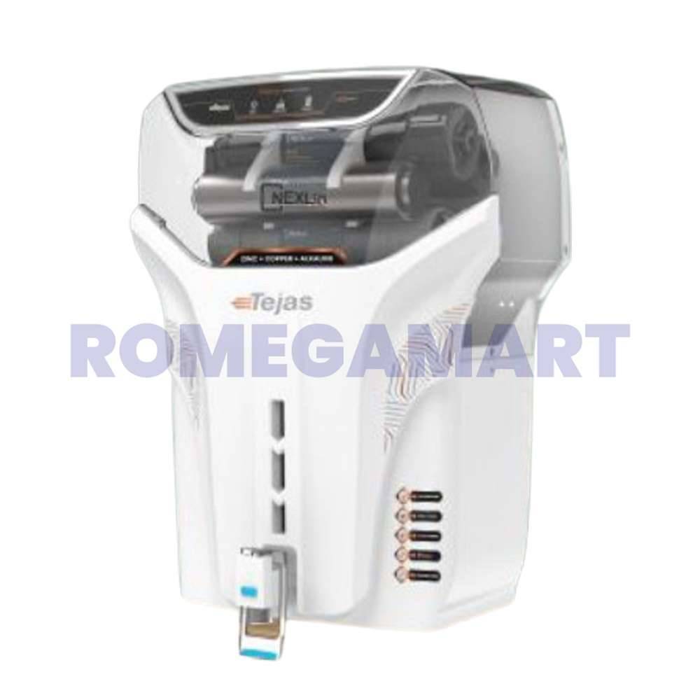 Nexlin Tejas Half Thermocol White Color RO+UV+UF+TDS+ALKLINE+COPPER+MINERAL RO Water Purifier For Home 