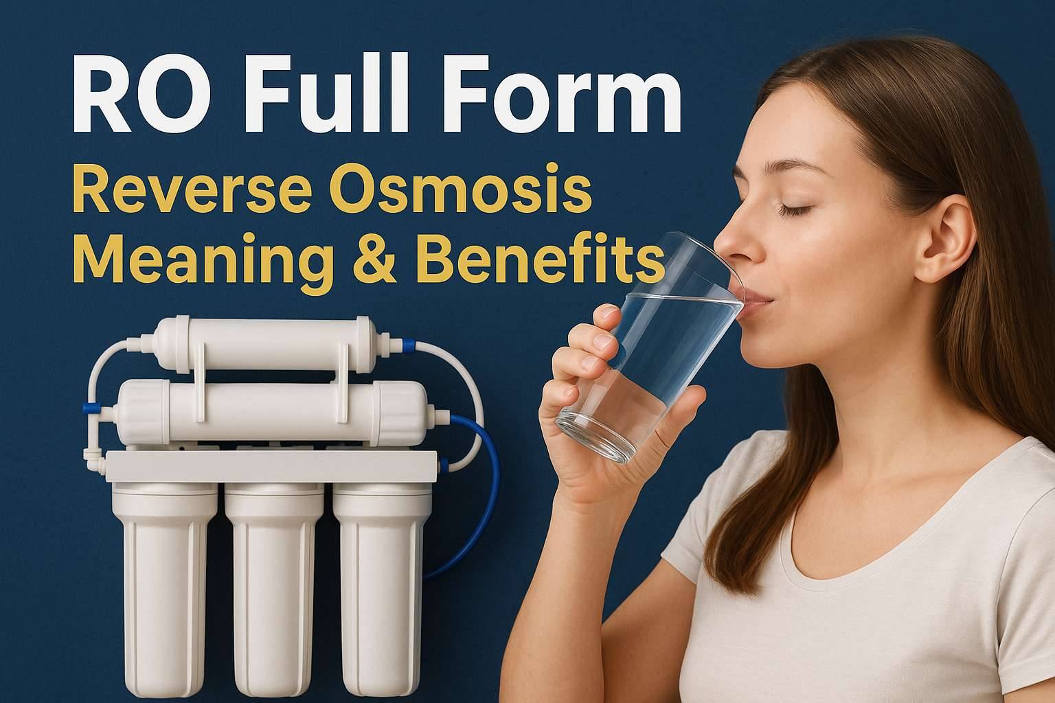RO Full Form - Reverse Osmosis Meaning & Benefits