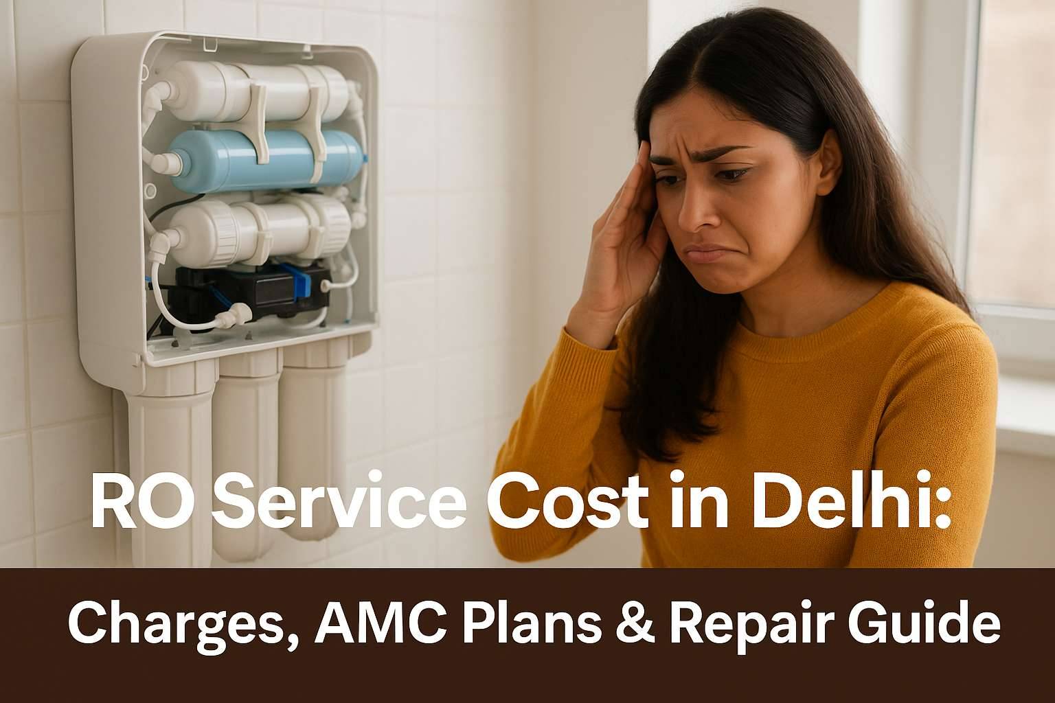 RO Service Cost in Delhi: Charges, AMC Plans & Repair Guide