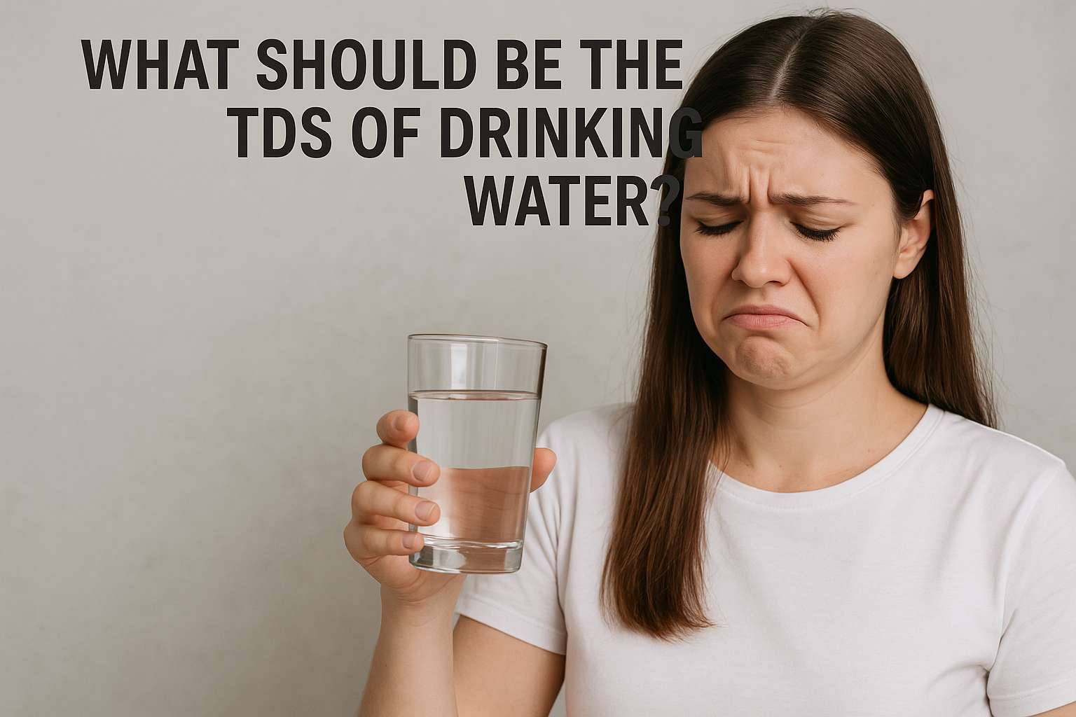 What Should Be the TDS of Drinking Water?