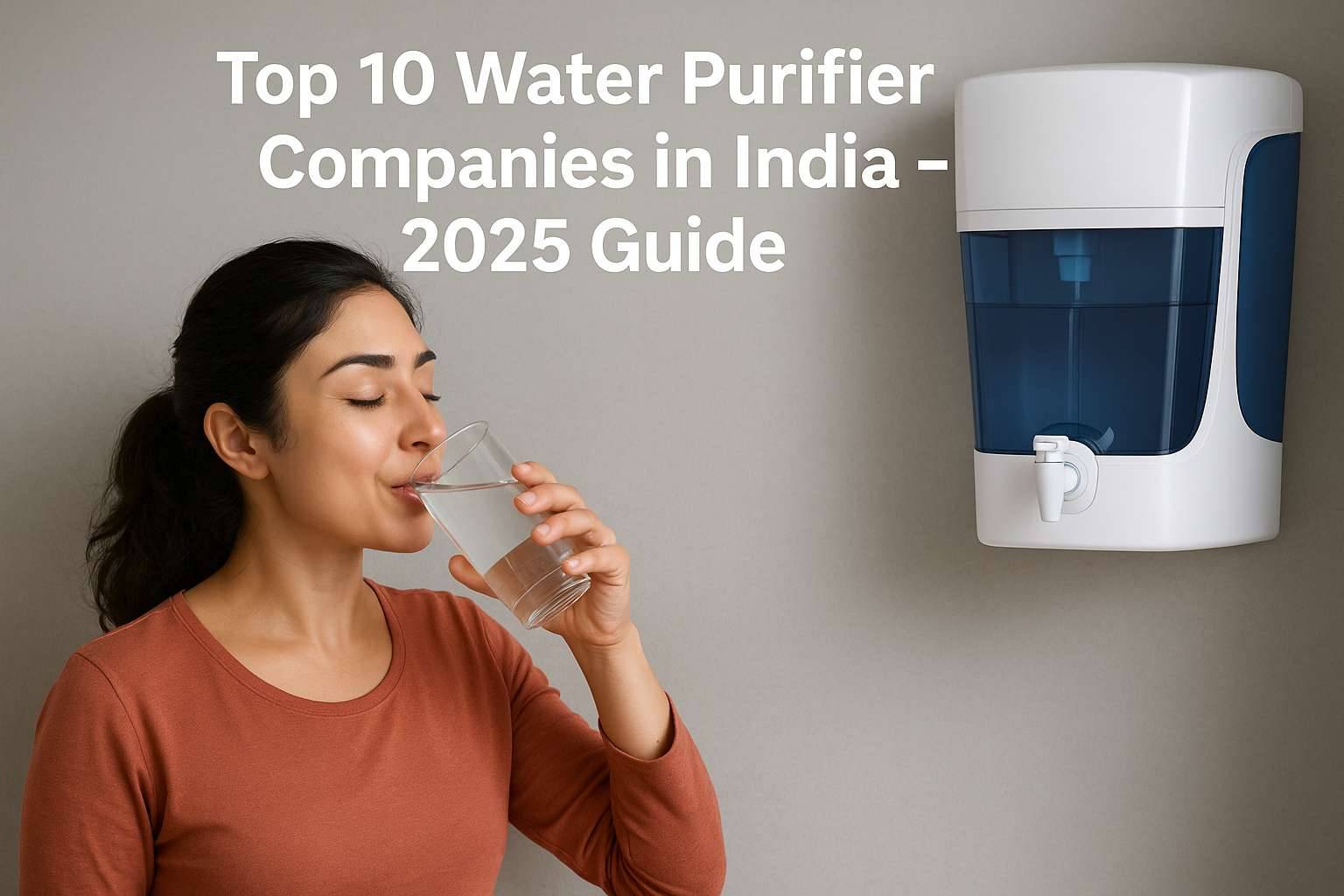 Top 10 Water Purifier Companies in India – 2025 Guide