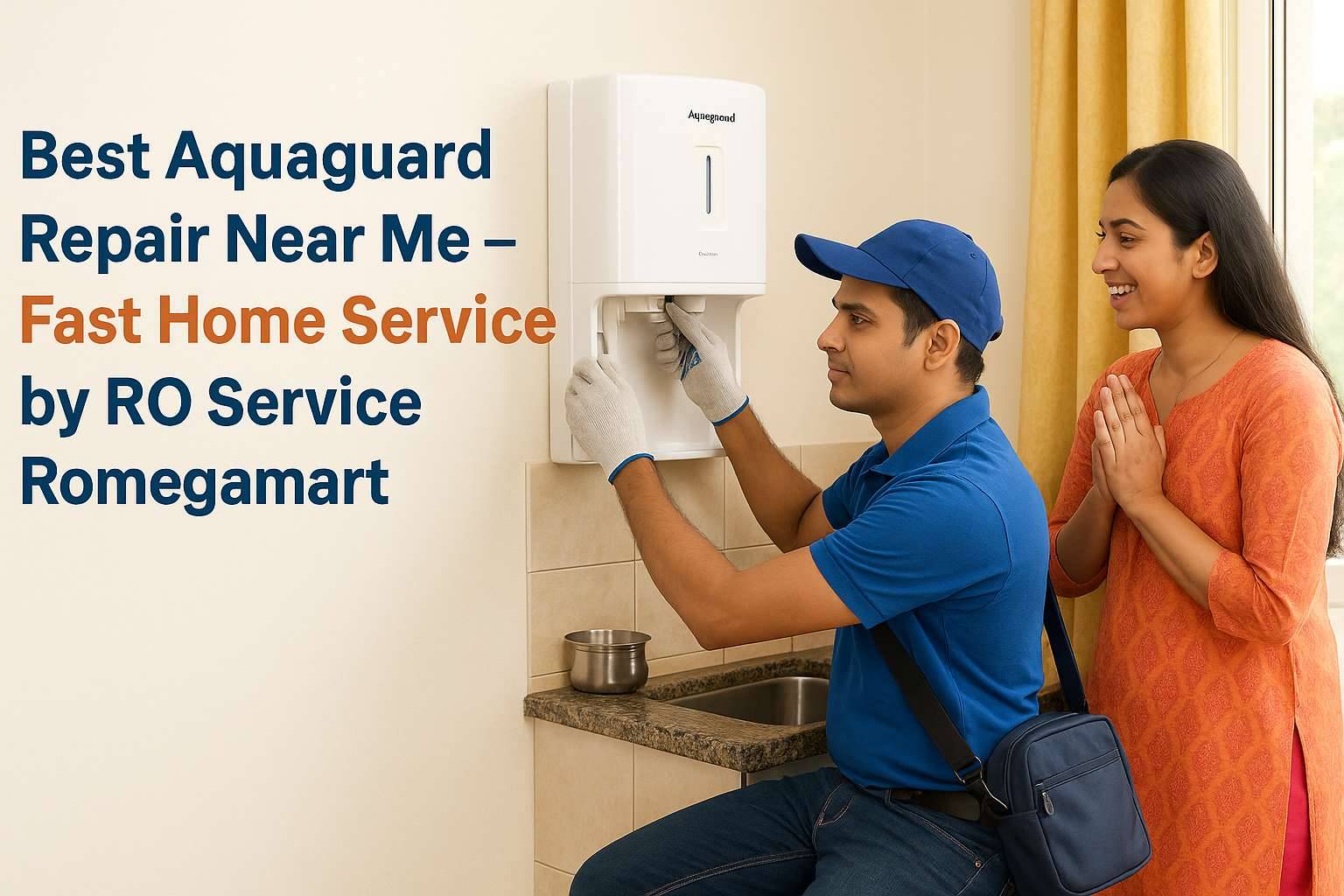 Best Aquaguard Repair Near Me – Fast Home Service by RO Service Romegamart